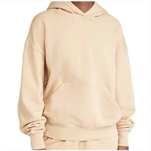 WeWoreWhat | Tan French Terry Oversized Hoodie | Size Extra Large